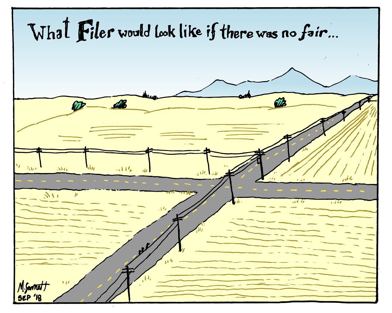 Sunday cartoon
